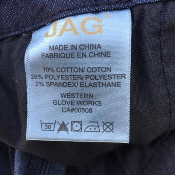 NWT JAG Trouser Cut Jeans Blue 6R - Picture 6 of 6